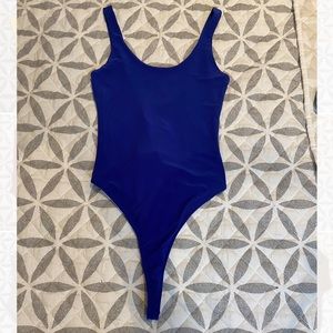 Unitard-madrag-royal blue